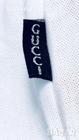 Голяма бяла тениска GUCCI,Италия, снимка 10 - Тениски - 36702529