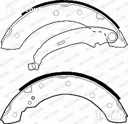 спирачна челюст за  PEUGEOT 206, снимка 3 - Части - 36213724