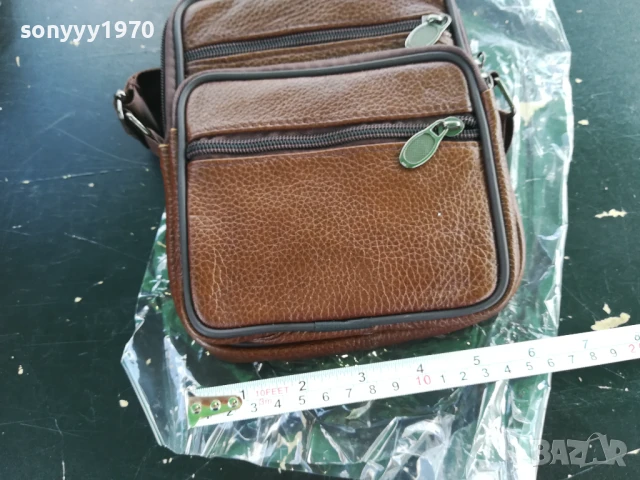 КАФЯВА КОЖЕНА ЧАНТА 1907251817, снимка 6 - Чанти - 51075081