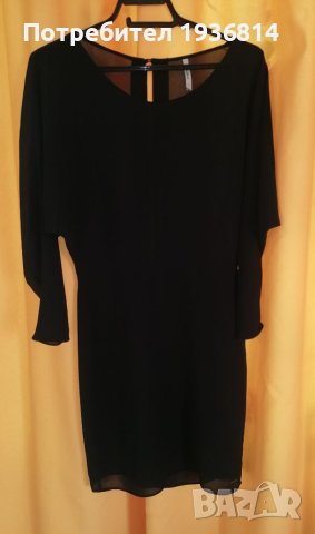 Уникална черна рокля на Pepe jeans , снимка 3 - Рокли - 41057836