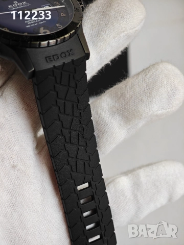 БАРТЕР Edox Chronorally 1 Black Automatic, снимка 5 - Мъжки - 51993681