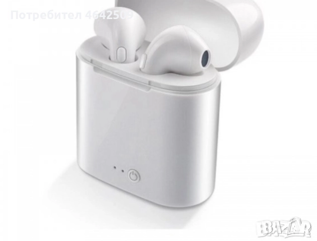 Безжични Stereo Wireless Слушалки I7S TWS Airpods Внос от Англия, снимка 2 - Слушалки и портативни колонки - 52425368