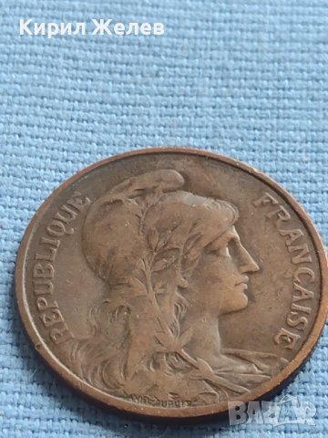 Рядка монета 5 сентима 1907г. Франция Трета република за КОЛЕКЦИОНЕРИ 30392, снимка 7 - Нумизматика и бонистика - 42685699