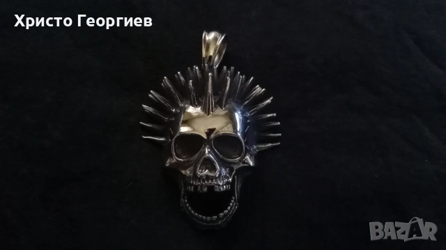 PUNK-ROCK Медальон, снимка 5 - Колиета, медальони, синджири - 53538767