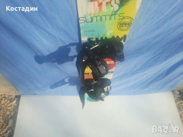 Сноуборд детски SEVEN SUMMITS 121см. , снимка 4 - Зимни спортове - 52915630