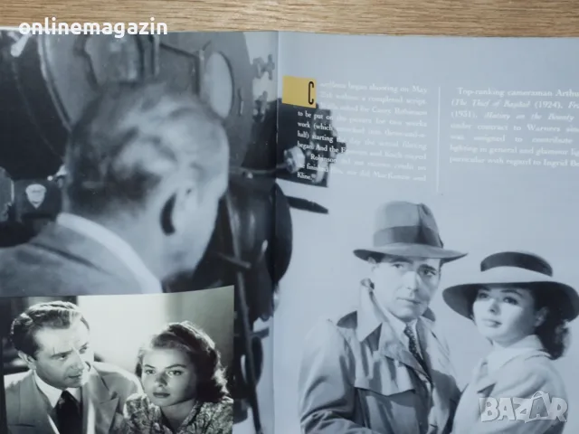 Видеокасета колекционерско издание " CASABLANCA " VHS, снимка 12 - Други жанрове - 55972478