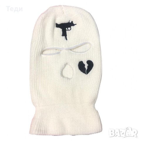 Дамски шапки тип маска за цяло лице gangsta за видео клипове, снимка 8 - Шапки - 41458700