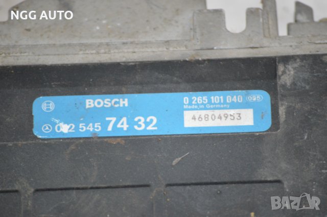 Компютър ABS за Mercedes-Benz, № Bosch 0 265 101 040, A 012 545 74 32, снимка 2 - Части - 39760403