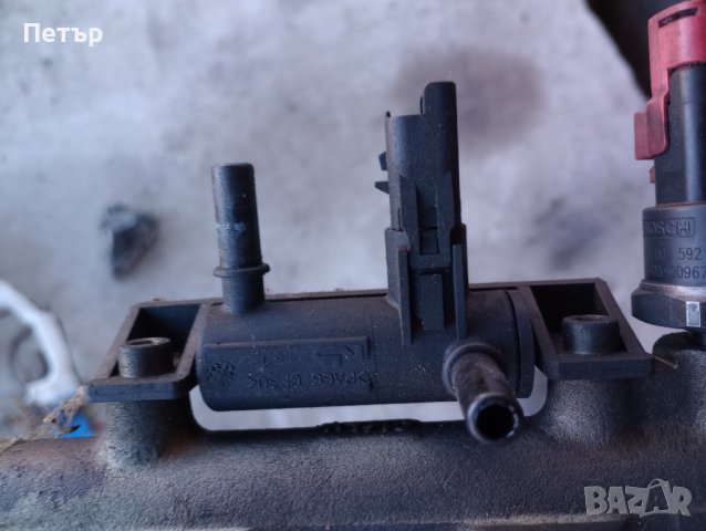 Датчик за налягане , температура на горивото Пежо ситроен 9637705080 