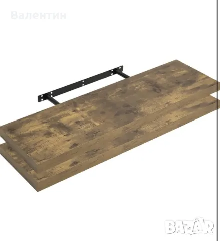 Големи стенни рафтове в различни цветове и размери 80-120см, снимка 3 - Етажерки - 50397768