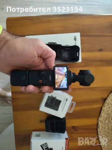 екшън камера DJI Osmo Pocket 3 + карта Samsung EVO Plus microSDXC 256GB , снимка 5 - Камери - 56097136