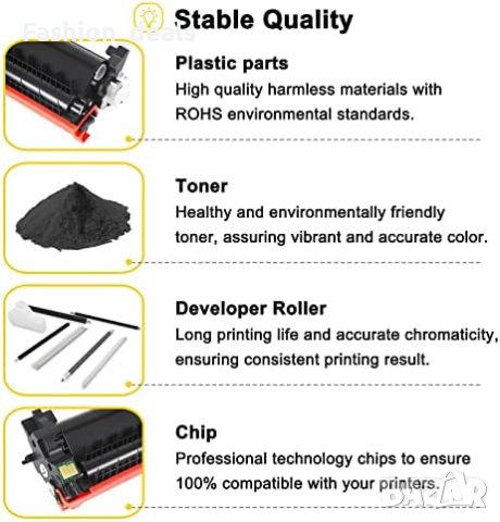 Нов Комплект 2 броя тонер касети мастило за офис принтер Brother, снимка 2 - Други - 41650331