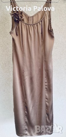 Красива модерна копринена рокля, снимка 2 - Рокли - 41626508