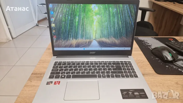 Acer Aspire 3 A315-23 / Ryzen 5 3500U / Vega 8 / 8GB DDR4 / 240GB M.2 SSD / FHD Anti-Glare / Win 11, снимка 3 - Лаптопи за дома - 55876002