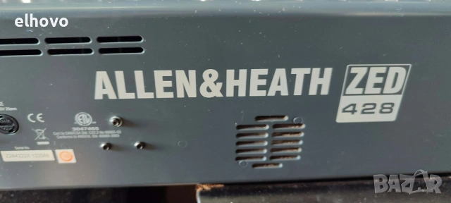Смесителен пулт Allen & Heath ZED-428, снимка 4 - Ресийвъри, усилватели, смесителни пултове - 53021055