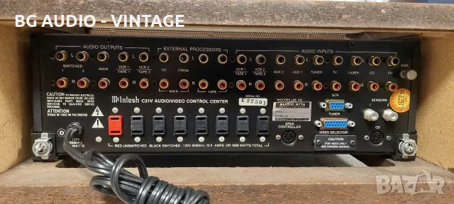 Mcintosh C-31V предусилвател, снимка 5 - Ресийвъри, усилватели, смесителни пултове - 55755064
