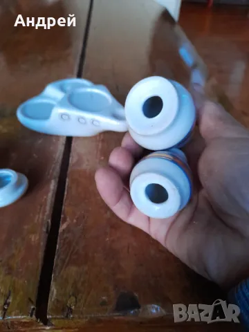 Стара порцеланова солница,солници #12, снимка 5 - Други ценни предмети - 48144099