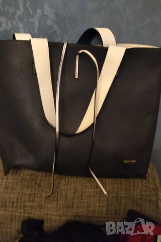calvin klein нова чанта естествена кожа РАЗПРОДАЖБА, снимка 2 - Чанти - 35994711
