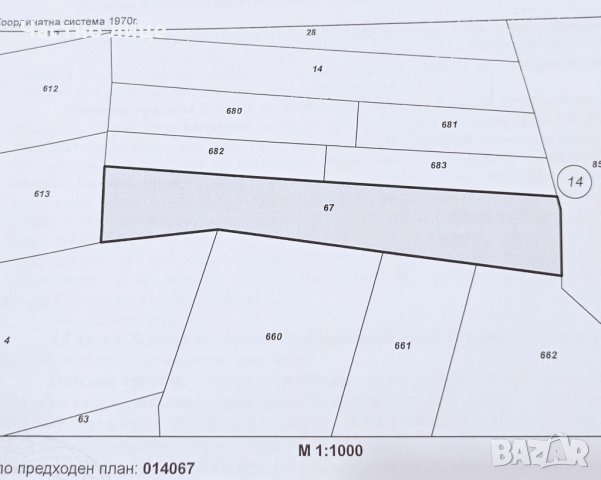 Продавам овощна градина над кк Албена, снимка 1 - Земеделска земя - 41699604