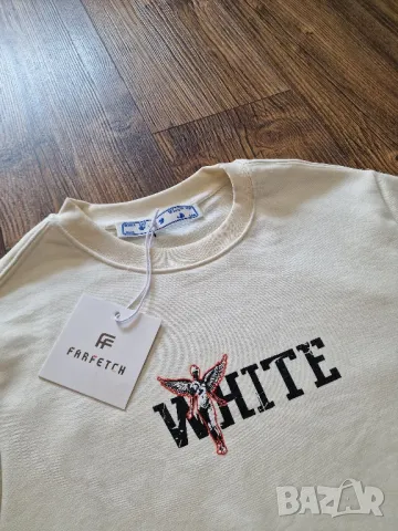 Страхотна мъжка блуза суитчър OFF WHITE Размер S M L XL 2XL , снимка 4 - Суичъри - 47390720