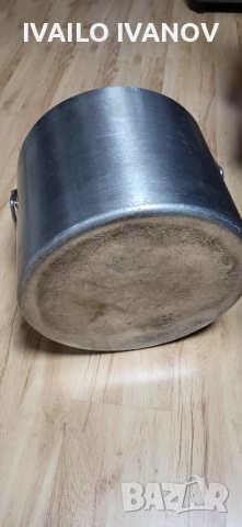 Казан 40литра с капак на Хром Силистра дебела неръждавеика 2мм , снимка 5 - Съдове за готвене - 52589392