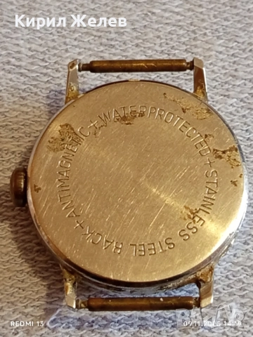 Стар механичен часовник Kienzle ANTI-MAGNETIC GERMANY работи 51436, снимка 7 - Антикварни и старинни предмети - 52350974