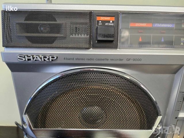 SHARP GF-9000 , снимка 3 - Радиокасетофони, транзистори - 51728820