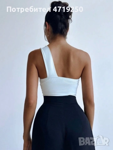 Бял потник с панделка , снимка 6 - Потници - 53232284