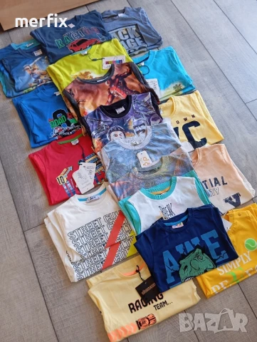 Лот от нови детски тениски , снимка 3 - Детски тениски и потници - 51405415