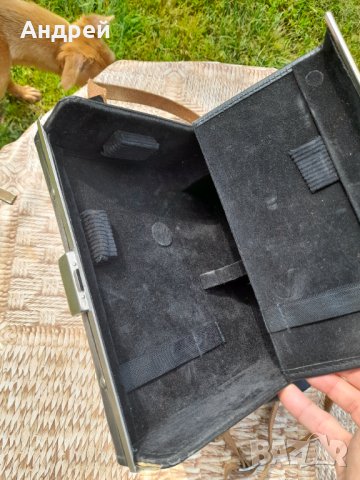 Стара кожена чанта,калъф, снимка 7 - Други ценни предмети - 40876462