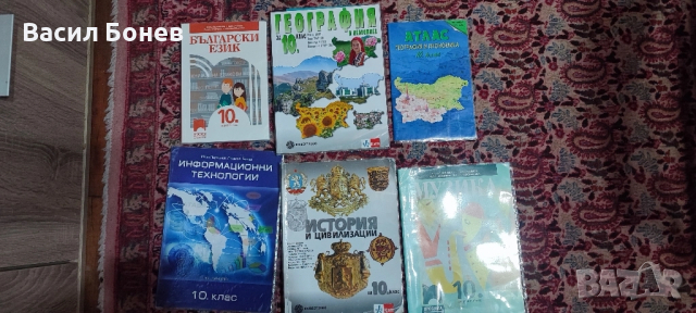 Учебници за 10 клас, снимка 2 - Учебници, учебни тетрадки - 51712441