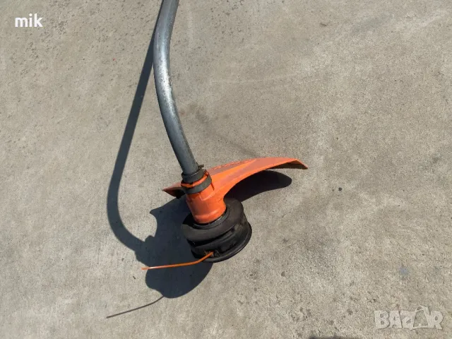 Бензинов тример с корда Stihl, снимка 3 - Градинска техника - 49822617