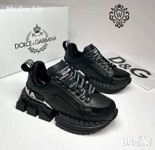 Dolce & Gabbana унисекс сникърси висок клас реплика, снимка 2 - Маратонки - 53615319
