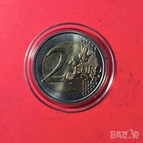 Словакия 2 евро 2013 Кирил и Методий във Великоморавия, снимка 2 - Нумизматика и бонистика - 49574324