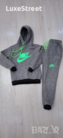 Детски Ватирани Комплекти 🤍Puma Jordan Nike 