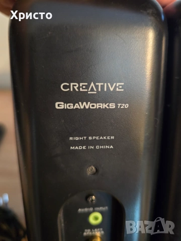 creative gigaworks t20, снимка 4 - Тонколони - 53015055
