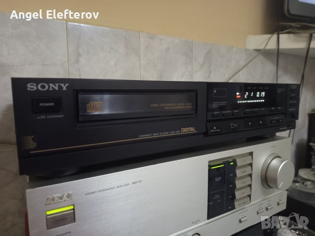 Sony CDP-450, снимка 2 - Ресийвъри, усилватели, смесителни пултове - 53637259