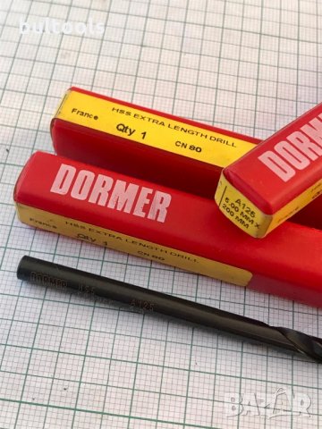 Свредло дълго Ф5х200мм. DORMER