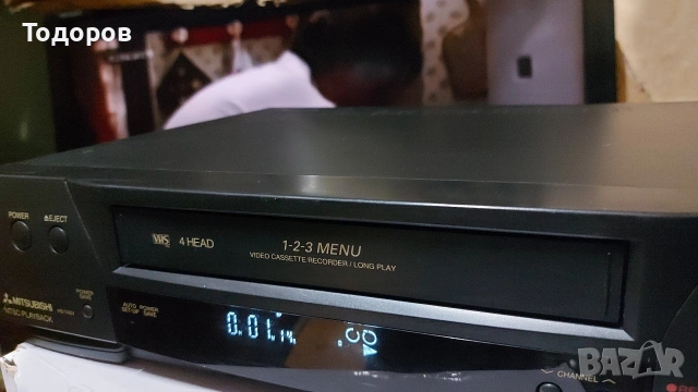 Mitsubishi HS-740V VHS 4Head Video Cassette Recorder , снимка 7 - Плейъри, домашно кино, прожектори - 53499159