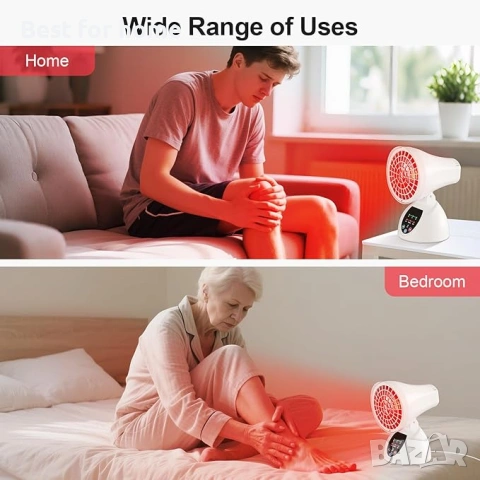 Инфрачервена лампа  150 W с таймер, , нагревател с регулируема температура и ъгъл , снимка 7 - Други - 53537235