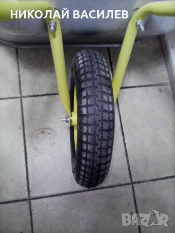 Градинска     количка   -  с   гума - Като  нова    ., снимка 9 - Разсади - 49214097