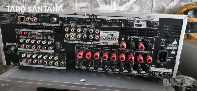 DENON AVR 3313, снимка 5 - Ресийвъри, усилватели, смесителни пултове - 47281384