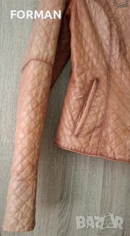 Яке от естествена кожа, снимка 3 - Якета - 53830961