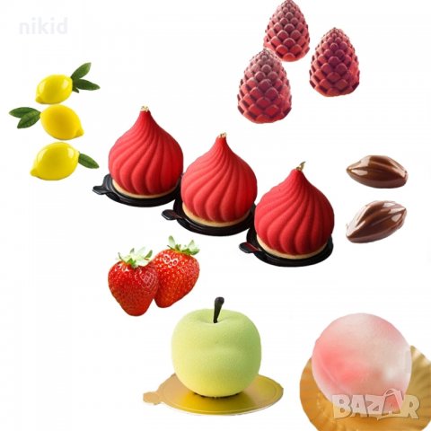 Ø 8 9 см златна кръгла подложка подложки велпапе картон картонени за кексче мъфини пасти десерт, снимка 4 - Други - 34178162