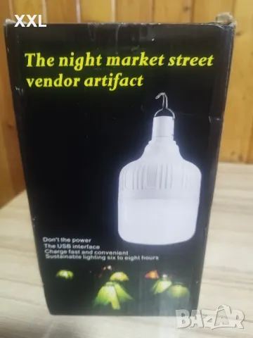 LED акумулаторна лампа , снимка 4 - Лед осветление - 47782562