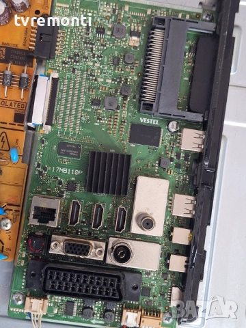 MAIN BOARD, 17MB110P,за 32-инчов телевизор JVC LT-32VH52K, с дисплей VES315UNDA-2D-N11