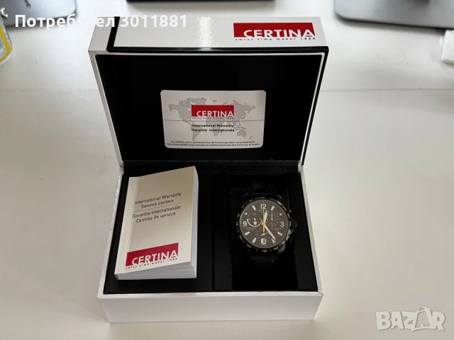 CERTINA DS PODIUM BIG SIZE GMT C001.639.16.057.01, снимка 4 - Мъжки - 56155307