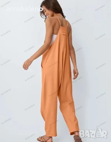 Дамски ежедневен гащеризон с тиранти, 4цвята , снимка 11 - Гащеризони - 51252832