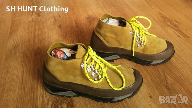 DIEMME ASIAGO MOSS GREEN Vibram Leather Shoes размер EUR 37 дамски естествена кожа - 120, снимка 3 - Дамски боти - 39146388