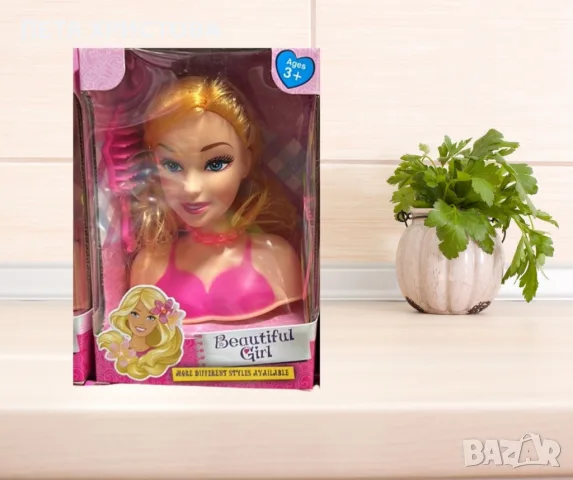 Кукла за прически,с гребенче, снимка 2 - Кукли - 56049084